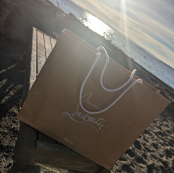 Christian Louboutin Eloise Satchel Spiked Leather Suede - Picture 8 of 12